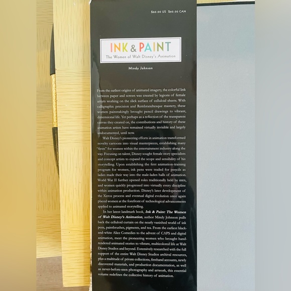 Hardcover “Ink & Paint The Women of Walt Disney’s Animation” - Picture 5 of 5